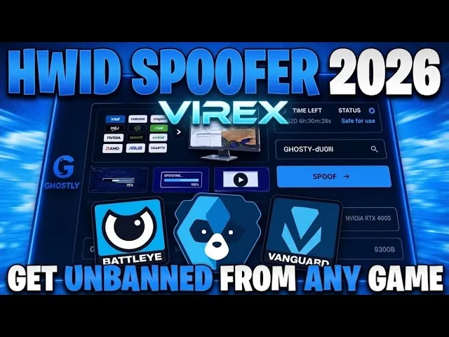 HWID Spoofer - How to get unbanned  Fast In Any Game...